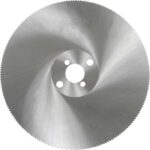 HSS saw blades for cutting off machines with tooth geometry Bw 18°