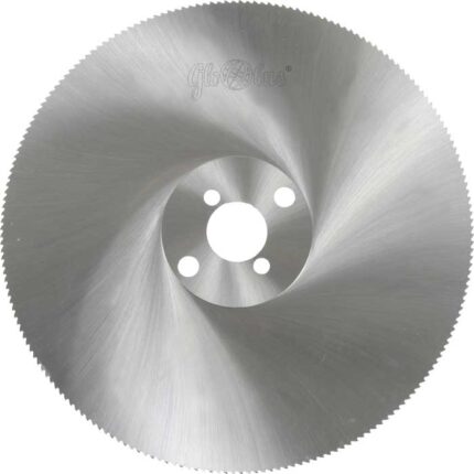HSS saw blades for cutting off machines with tooth geometry Bw 18°