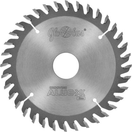 ALUEX -GROOVING- HM-tipped circular saw blades for grooving and slotting of aluminum. non-ferrous metals and PVC 125x22x6/4.1